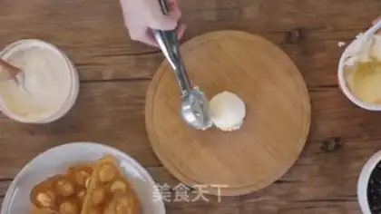 Make Pearl milk and eggs step 19