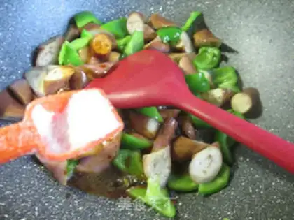 Make Light pepper and cheese step 7