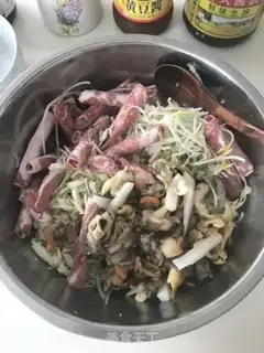 Make Seafood text burning step 4