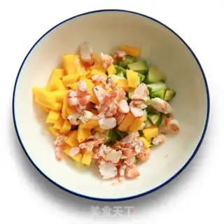 Make Shrimp butter and fruit salad step 11