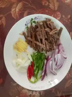 Make Beef powder step 1