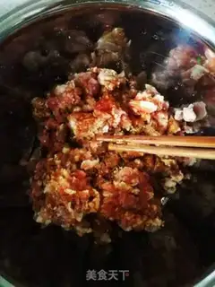 Make Three fresh dumplings step 4