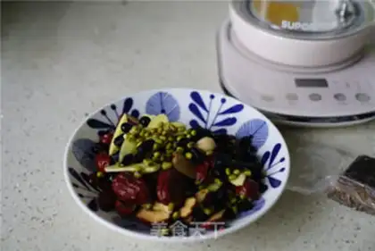Make Three bean ginger step 2