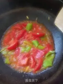 Make Tomato onion shrimp step 5