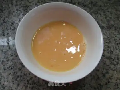 Make Duck egg fried chicken caterpillar step 1