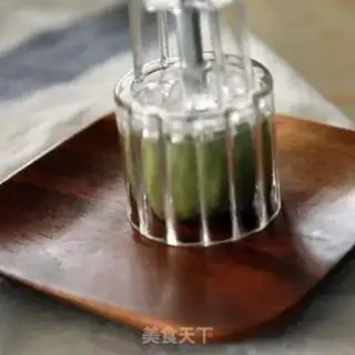 Make Green bean cake step 6