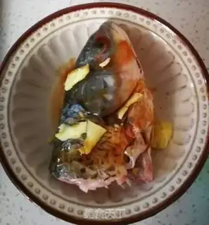 Make Red-burned fish head step 2
