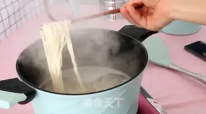 Make Korean noodles step 2