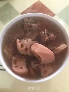 Make Lotus fang soup step 5