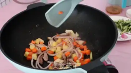 Make Korean noodles step 5