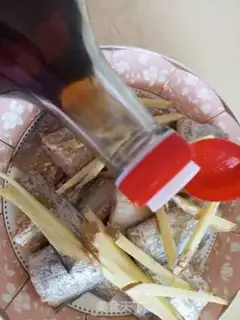 Make Yellow plum sauce with fish step 2