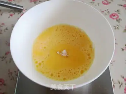 Make Heart-shaped Madeleine step 1