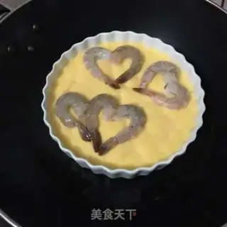 Make Shrimp steamed eggs step 6