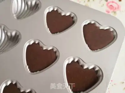 Make Heart-shaped Madeleine step 6