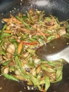 Make Chili fried meat step 5