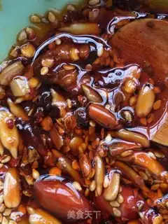 Make Spicy chicken silk step 12