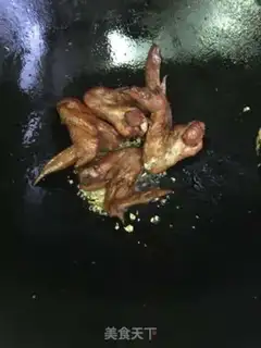Make Garlic chicken wings step 5