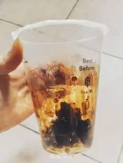 Make Black sugar pearl milk step 10