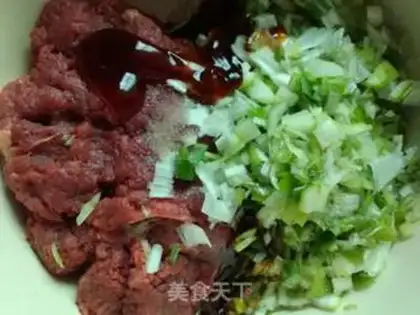 Make Beef buns step 2