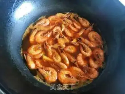 Make Red shrimp step 5