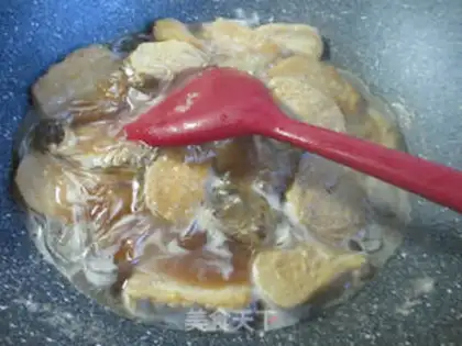 Make Sour chickens cook wide powder step 8