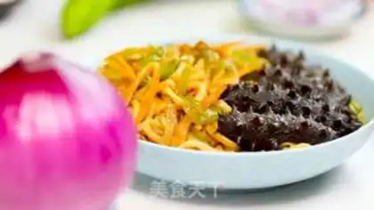 Make Noodles must be the sea cucumber step 6
