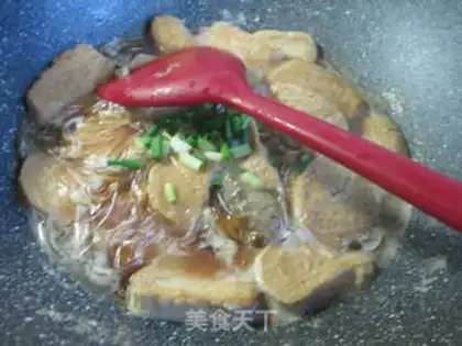 Make Sour chickens cook wide powder step 9