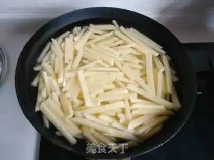Make French fries step 2