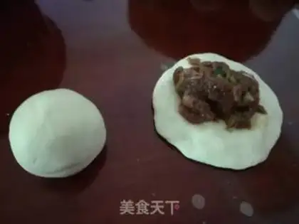 Make Beef buns step 8