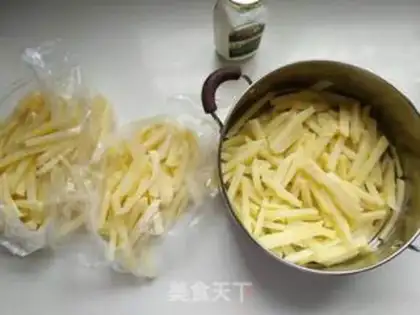 Make French fries step 4