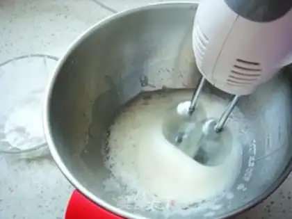 Make Coffee flower cake step 8