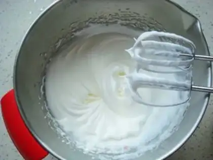 Make Coffee flower cake step 9