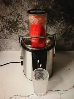 Make A watermelon juice step 1