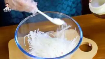 Make Korean radish step 3