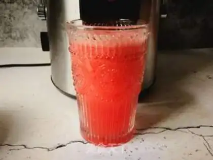 Make A watermelon juice step 3