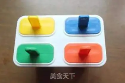 Make Fruit popsicle ice step 5