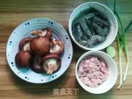 Make Shrimp makes mushrooms step 0