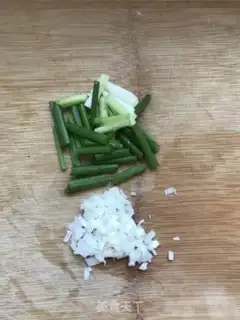 Make Tofu onions step 1