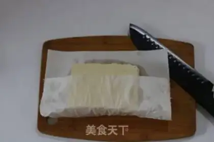 Make Barbecue tofu step 1