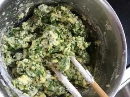 Make Shrimp omelet step 5
