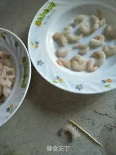Make Dutch soy shrimp step 1