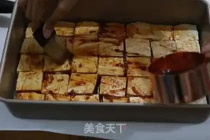 Make Barbecue tofu step 6