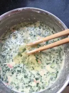 Make Shrimp omelet step 10