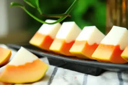 Make Cucumber milk freeze step 5