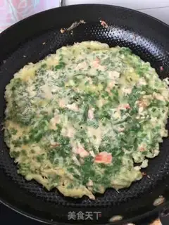Make Shrimp omelet step 14