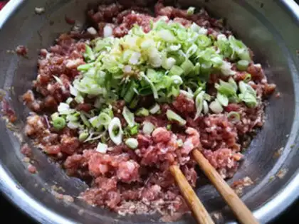 Make Bean buns step 4