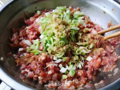 Make Bean buns step 5