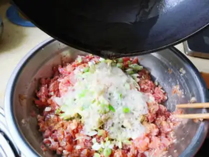 Make Bean buns step 7