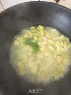 Make The bean petals step 5