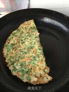 Make Shrimp omelet step 17